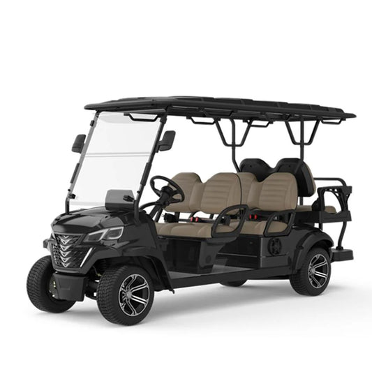 SANLONG 6-seater car (low chassis) Model:SL-D4+2 Sightseeing Golf Cart Ferry bus tour  Comfortable and durable