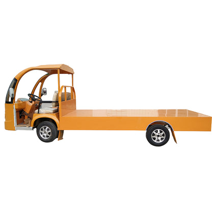 SANLONG  2-seater-0.8T flatbed truck Electric van electric pickup truck transit station cargo truck flatbed battery truck pulling and moving trucks